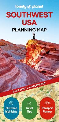 Lonely Planet Southwest USA Planning Map by Lonely Planet