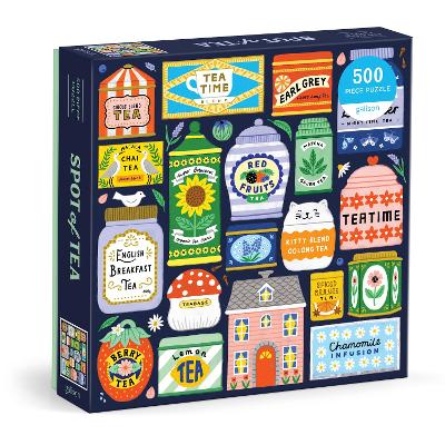 Spot Of Tea 500 Piece Puzzle by Galison