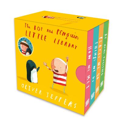 Boy and Penguin Little Library by Oliver Jeffers