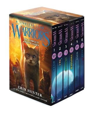 Warriors: A Starless Clan Box Set: Volumes 1 to 6 by Erin Hunter