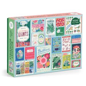 Ever Upward Botanist Bookshelf 1000 Piece Puzzle by Galison ISBN:9780735386297