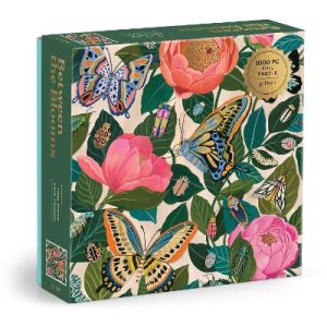 Between the Blooms 1000 Piece Foil Puzzle by Galison ISBN:9780735388024