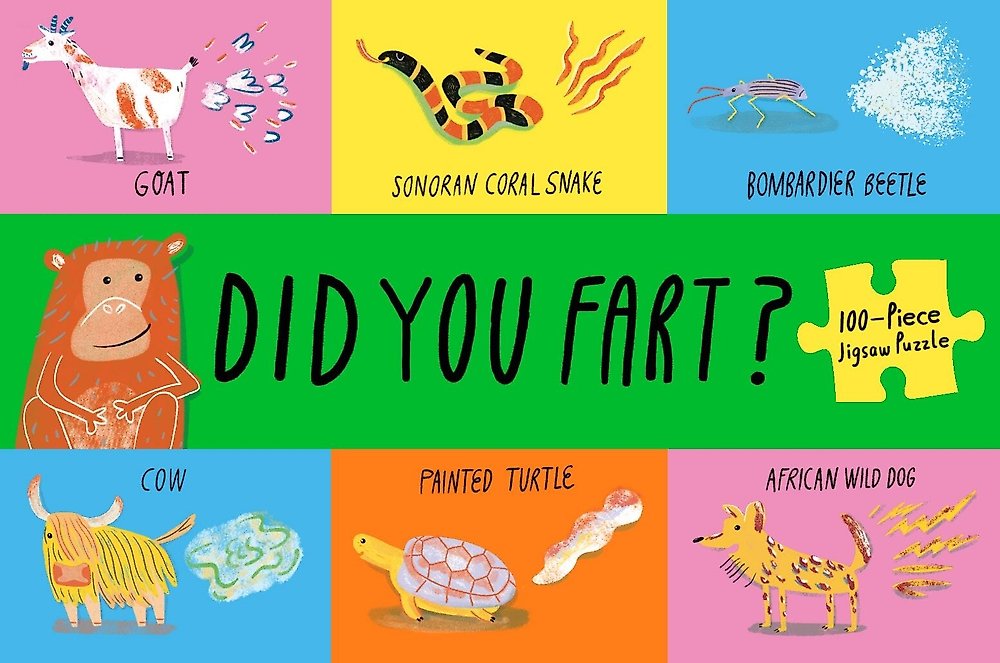 Did You Fart? Jigsaw Puzzle by Dani Rabaiotti and Nick Caruso
