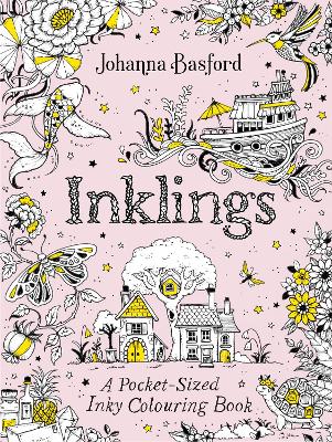 Inklings: A Pocket-Sized Inky Colouring Book by Johanna Basford ISBN:9781529961539