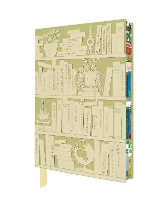 Georgia Breeze: Bookshelves Artisan Art Notebook (Flame Tree Journals) by Flame Tree Studio ISBN:9781835626856