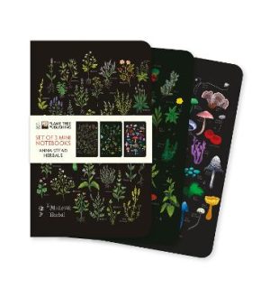 Anna Stead: Herbals Set of 3 Mini Notebooks by Flame Tree Studio ISBN:9781835627020