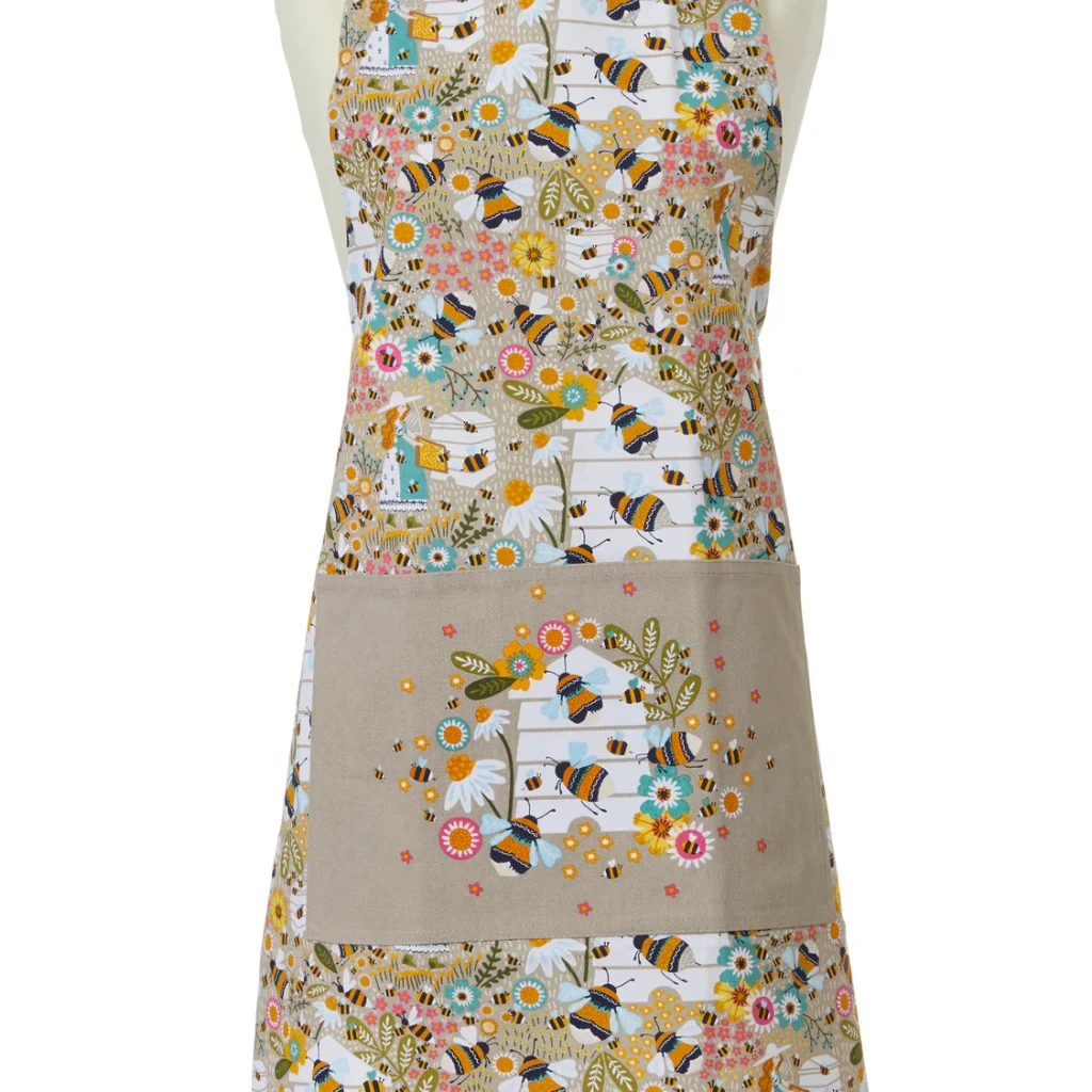 BEEKEEPER COTTON APRON ULSTER WEAVERS ISALBI