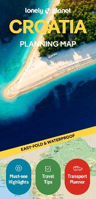 Lonely Planet Croatia Planning Map by Lonely Planet
