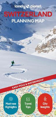 Lonely Planet Switzerland Planning Map by Lonely Planet ISBN:9781806533312