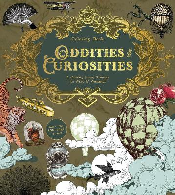 Oddities & Curiosities Coloring Book by Editors of Chartwell Books