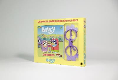 Bluey: Grannies Board Book and Grannies Glasses Box Set by Bluey