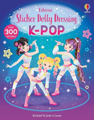Sticker Dolly Dressing K-POP by Lesley Sims ISBN:9781806460724