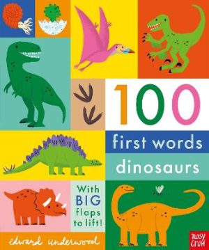 100 First Words: Dinosaurs by Edward Underwood ISBN:9781839948206