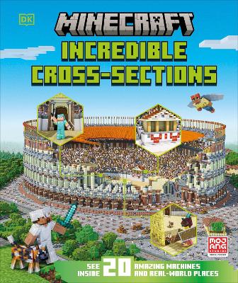 Minecraft Incredible Cross-Sections by DK ISBN:9780241789469