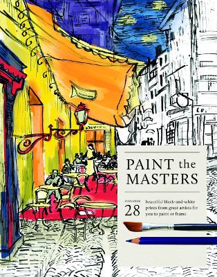 Paint the Masters: 28 beautiful black-and-white posters from great artists for you to paint or frame by Smith Street Books ISBN:9781923503229