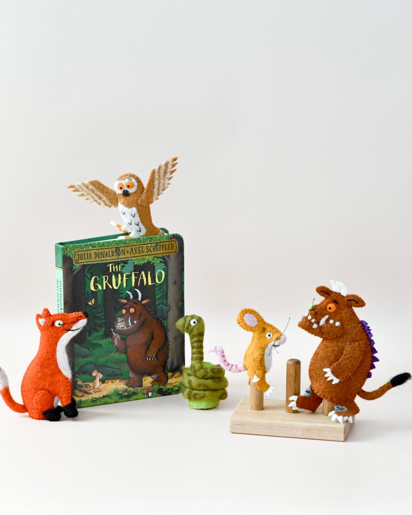 The Gruffalo Finger Puppets Set by Tara Treasures