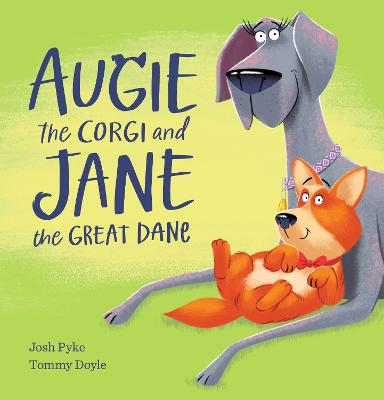 Augie The Corgi and Jane the Great Dane by Josh Pyke