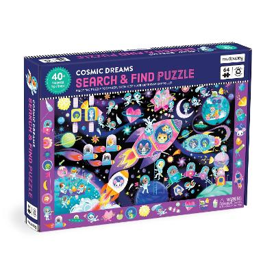 Cosmic Dreams 64 Piece Search & Find Puzzle by Mudpuppy